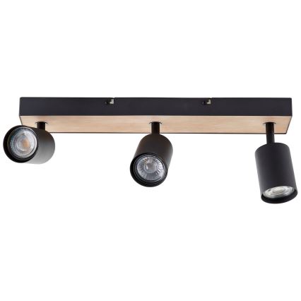 Brilliant - LED Bodové svietidlo JELLO 3xGU10/4,5W/230V borovica
