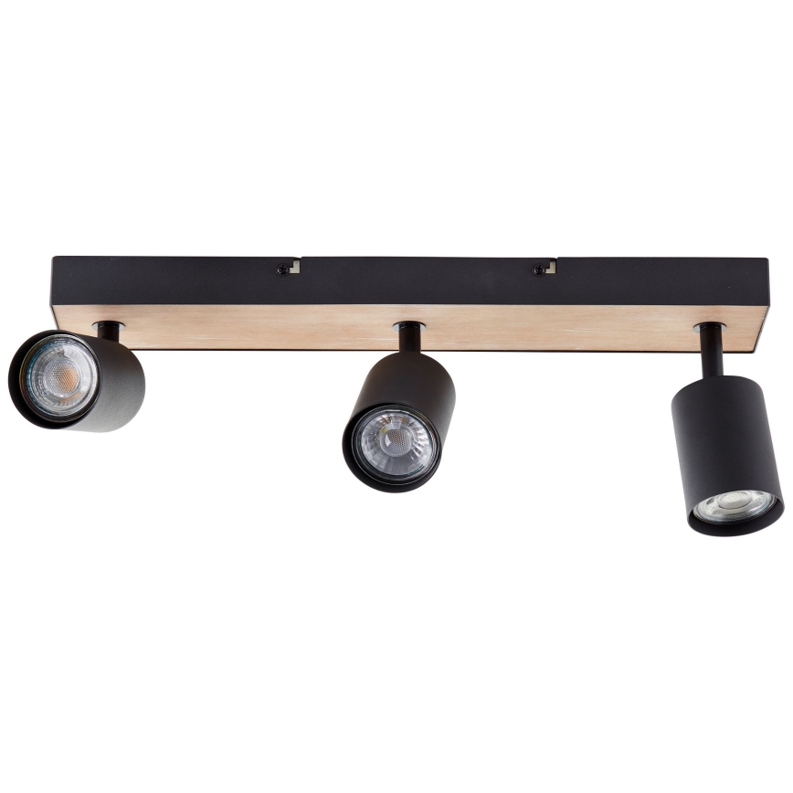 Brilliant - LED Bodové svietidlo JELLO 3xGU10/4,5W/230V borovica