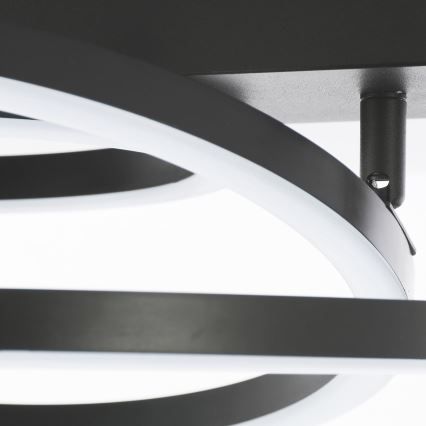 Brilliant - LED dimovateľné stropné svietidlo PEDLEY LED/36W/230V čierna