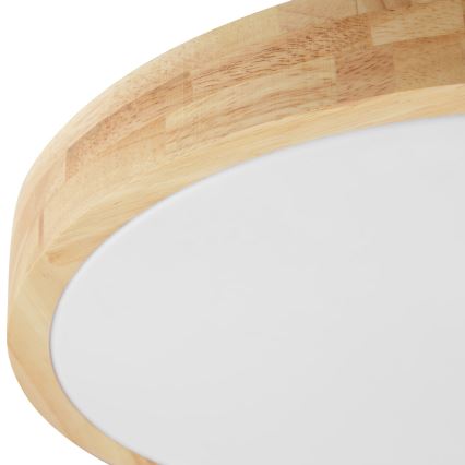 Brilliant - LED kúpeľňové stropné svietidlo MOREEN LED/18W/230V 2700/4000/6500K pr. 34 cm IP44 kaučukovník