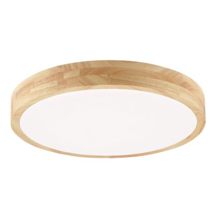 Brilliant - LED kúpeľňové stropné svietidlo MOREEN LED/18W/230V 2700/4000/6500K Ø 34 cm IP44 kaučukovník