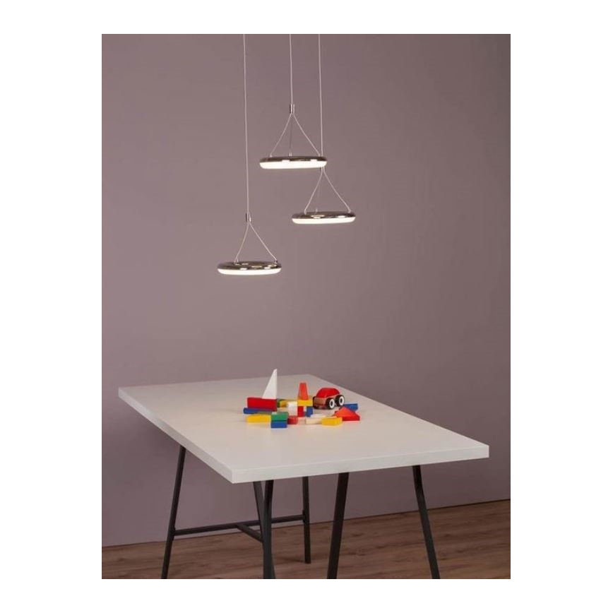 Brilliant - LED Luster na lanku DONUT 3xLED/8,7W/230V