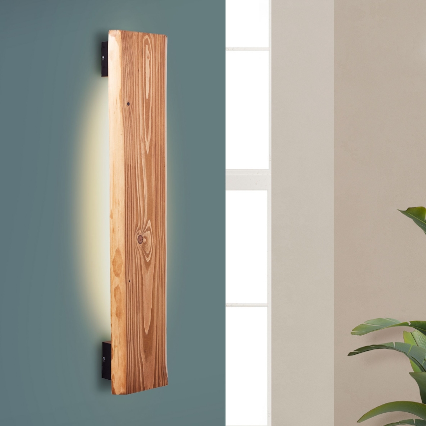 Brilliant - LED Nástenné svietidlo FEINGOLD LED/8,5W/230V borovica