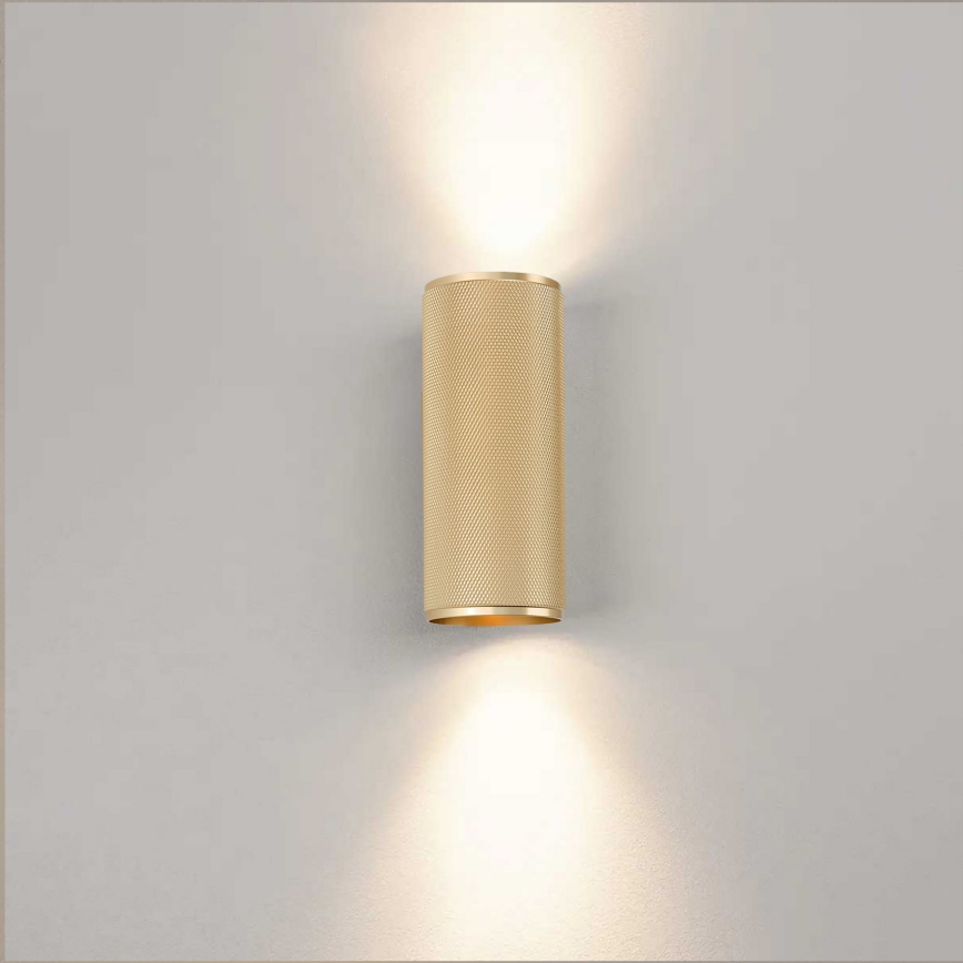 Brilliant - LED Nástenné svietidlo MARTY 2xGU10/5W/230V zlatá
