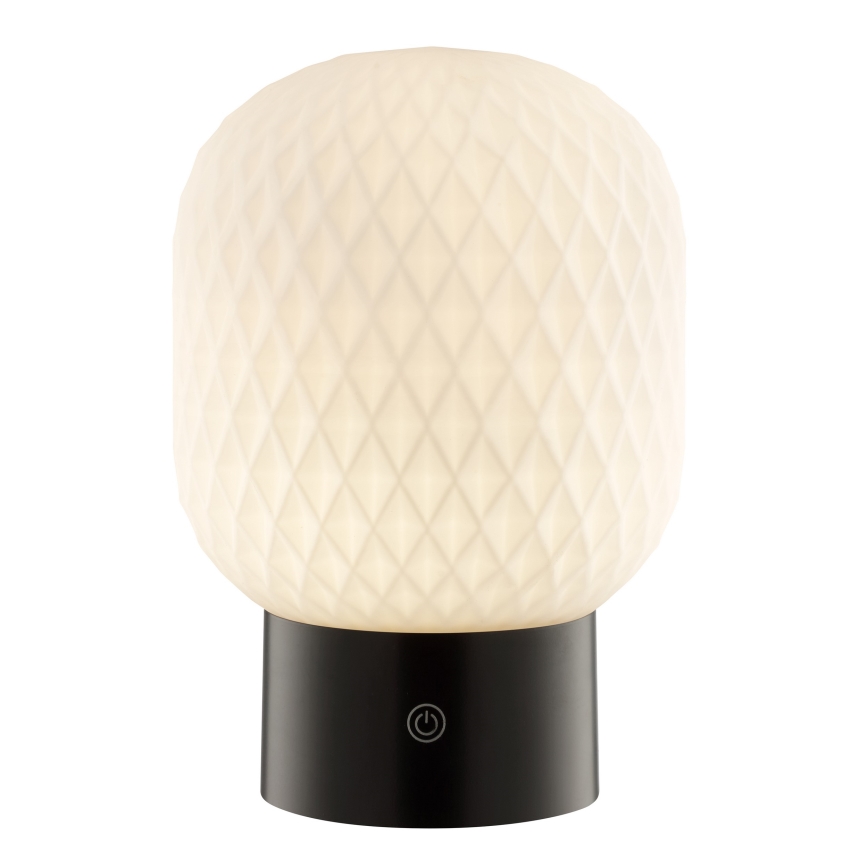 Brilliant - LED RGBW Stmievateľná nabíjacia dotyková vonkajšia stolová lampa SARASTRO LED/3W/5V 2700K 1800 mAh IP44 biela