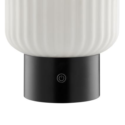 Brilliant - LED RGBW stmievateľná dobíjateľná dotyková vonkajšia stolová lampa SARASTRO LED/3W/5V 2700K 1800 mAh IP44 biela