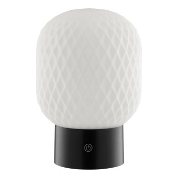 Brilliant - LED RGBW Stmievateľná nabíjacia dotyková vonkajšia stolová lampa SARASTRO LED/3W/5V 2700K 1800 mAh IP44 biela