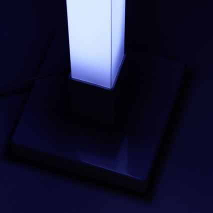 Brilliant - LED RGBW Stmievateľná stojacia lampa NEELE LED/6,5W/230V biela + diaľkové ovládanie