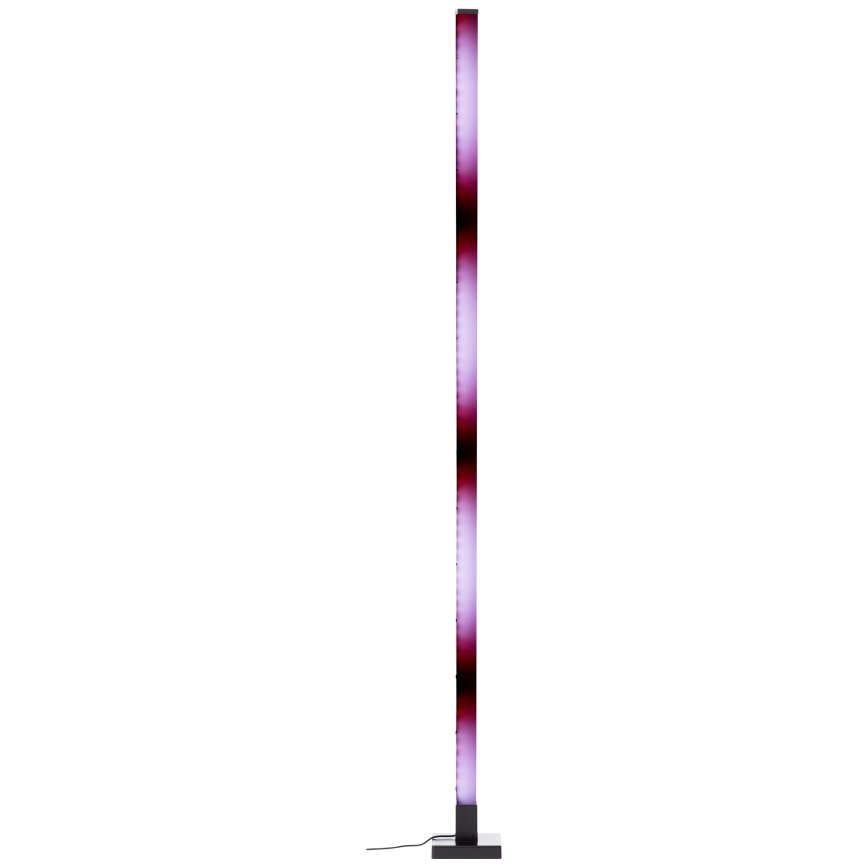 Brilliant - LED RGBW Stmievateľná stojacia lampa NEELE LED/6,5W/230V čierna + diaľkové ovládanie