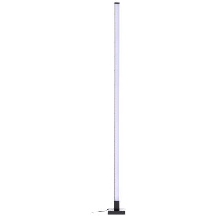 Brilliant - LED RGBW Stmievateľná stojacia lampa NEELE LED/6,5W/230V čierna + diaľkové ovládanie