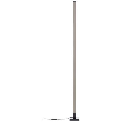 Brilliant - LED RGBW Stmievateľná stojacia lampa NEELE LED/6,5W/230V čierna + diaľkové ovládanie