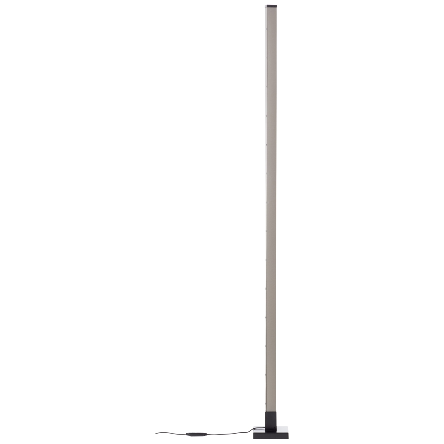 Brilliant - LED RGBW Stmievateľná stojacia lampa NEELE LED/6,5W/230V čierna + diaľkové ovládanie