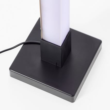 Brilliant - LED RGBW Stmievateľná stojacia lampa NEELE LED/6,5W/230V čierna + diaľkové ovládanie