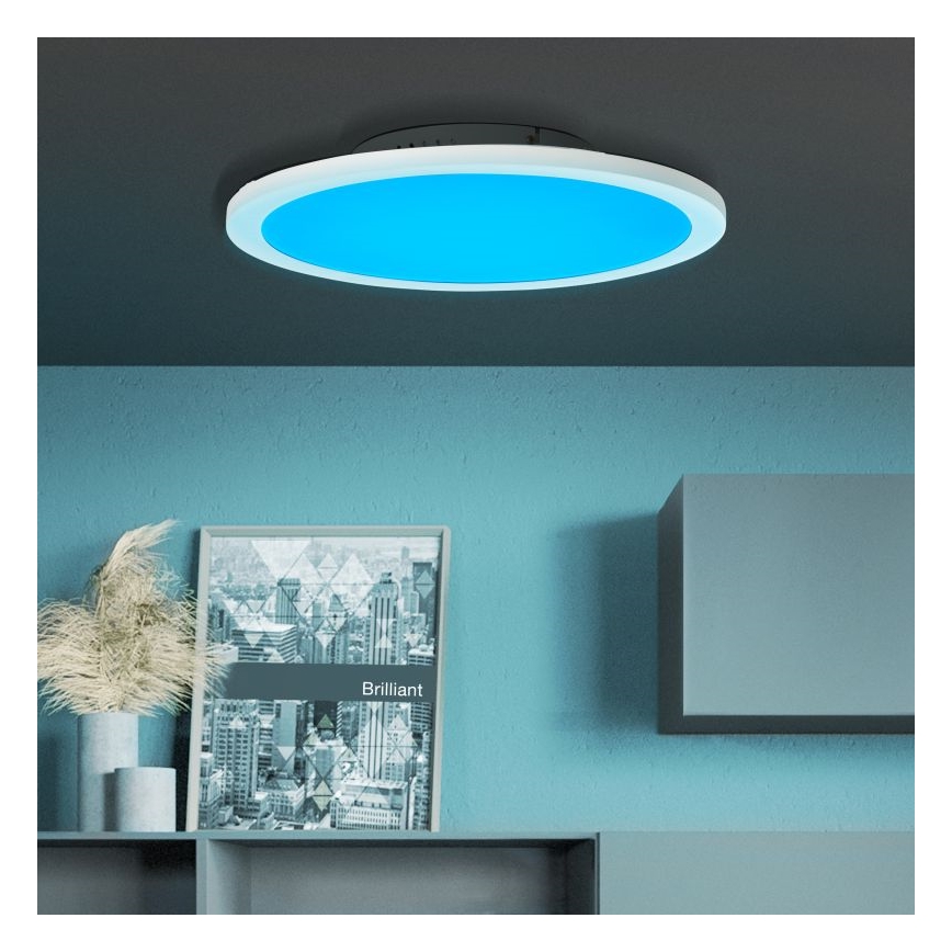Brilliant - LED RGBW Stmievateľné stropné svietidlo ABIE LED/24W/230V 2700-6500K + diaľkové ovládanie
