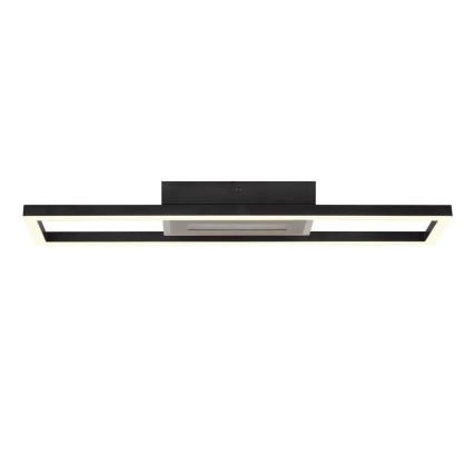 Brilliant - LED RGBW Stmievateľné stropné svietidlo BESSON LED/20W/230V 3000-6500K čierne + diaľkové ovládanie