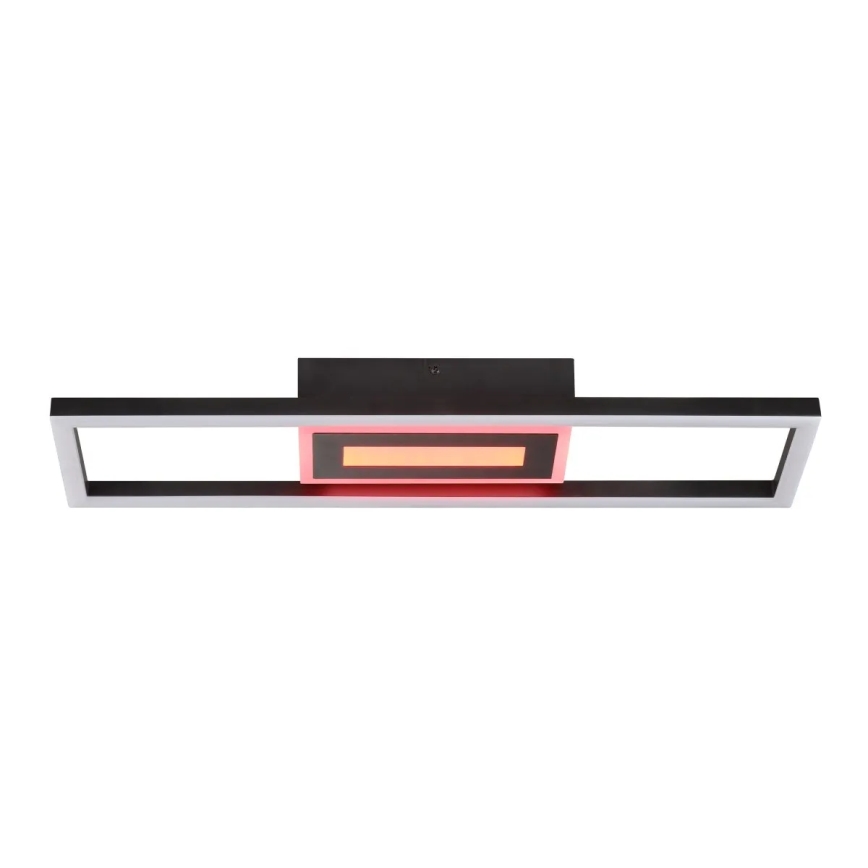 Brilliant - LED RGBW Stmievateľné stropné svietidlo BESSON LED/20W/230V 3000-6500K čierne + diaľkové ovládanie