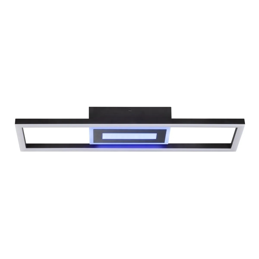 Brilliant - LED RGBW Stmievateľné stropné svietidlo BESSON LED/20W/230V 3000-6500K čierne + diaľkové ovládanie