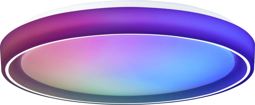 Brilliant - LED RGBW Stmievateľné stropné svietidlo FLOCO LED/34W/230V 3000-6500K pr. 49,5 cm biela + diaľkové ovládanie