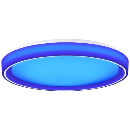 Brilliant - LED RGBW Stmievateľné stropné svietidlo FLOCO LED/34W/230V 3000-6500K pr. 49,5 cm biela + diaľkové ovládanie