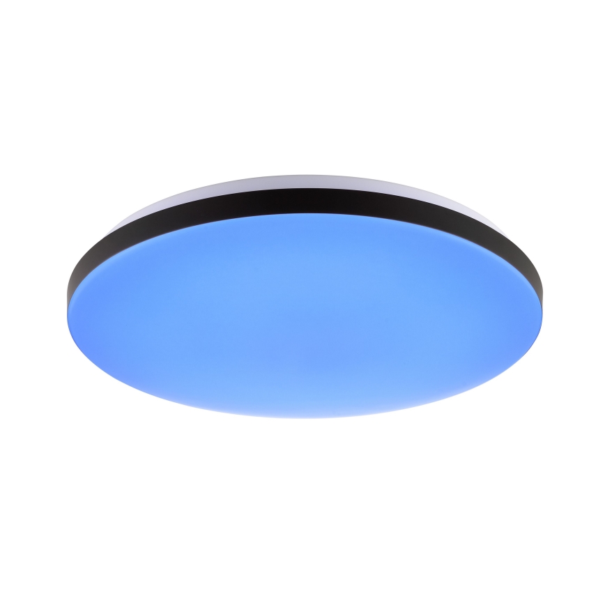 Brilliant - LED RGBW Stmievateľné stropné svietidlo LIVIO LED/20W/230V 3000-6500K pr. 49 cm čierna + diaľkové ovládanie