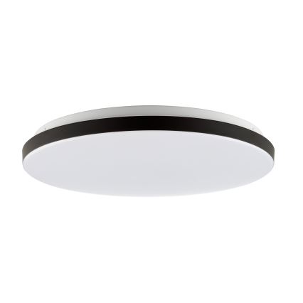 Brilliant - LED RGBW Stmievateľné stropné svietidlo LIVIO LED/20W/230V 3000-6500K pr. 49 cm čierna + diaľkové ovládanie