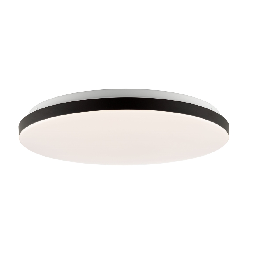 Brilliant - LED RGBW Stmievateľné stropné svietidlo LIVIO LED/20W/230V 3000-6500K pr. 49 cm čierna + diaľkové ovládanie