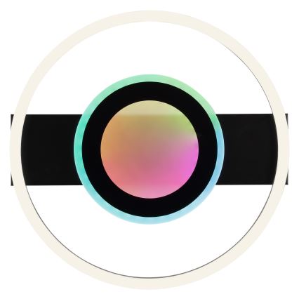 Brilliant - LED RGBW Stmievateľné stropné svietidlo MAUREEN LED/20W/230V 3000-6500K čierna + diaľkové ovládanie