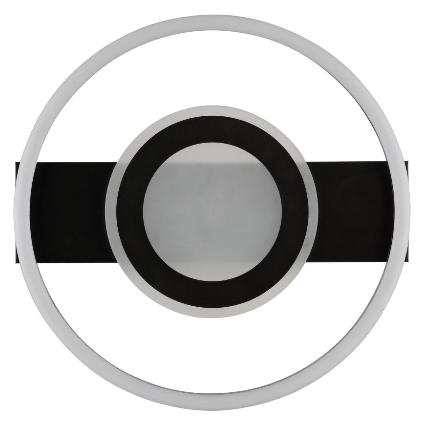 Brilliant - LED RGBW Stmievateľné stropné svietidlo MAUREEN LED/20W/230V 3000-6500K čierna + diaľkové ovládanie