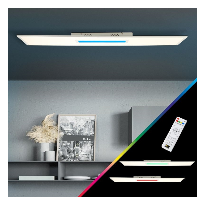 Brilliant - LED RGBW Stmievateľné stropné svietidlo ODELLA LED/37W/230V 2700-6500K + diaľkové ovládanie
