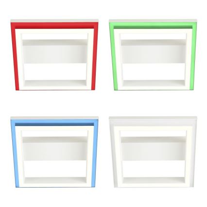 Brilliant - LED RGBW Stmievateľné stropné svietidlo PALLAS LED/18W/230V 2700-6500K + diaľkové ovládanie