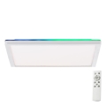 Brilliant - LED RGBW Stmievateľné stropné svietidlo SALTERY LED/20W/230V 3000-6500K + diaľkové ovládanie