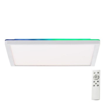 Brilliant - LED RGBW Stmievateľné stropné svietidlo SALTERY LED/20W/230V 3000-6500K + diaľkové ovládanie