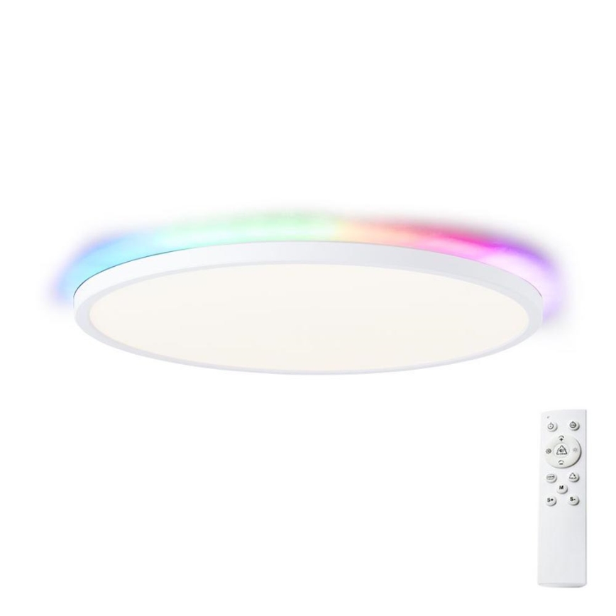 Brilliant - LED RGBW Stmievateľné stropné svietidlo SALTERY LED/22W/230V 3000-6500K + diaľkové ovládanie