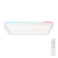Brilliant - LED RGBW Stmievateľné stropné svietidlo SALTERY LED/22W/230V 3000-6500K + diaľkové ovládanie