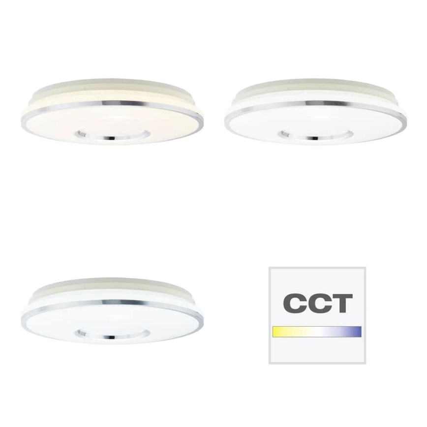 Brilliant - LED RGBW Stmievateľné stropné svietidlo VISITATION LED/32W/230V 3000-6500K + diaľkové ovládanie