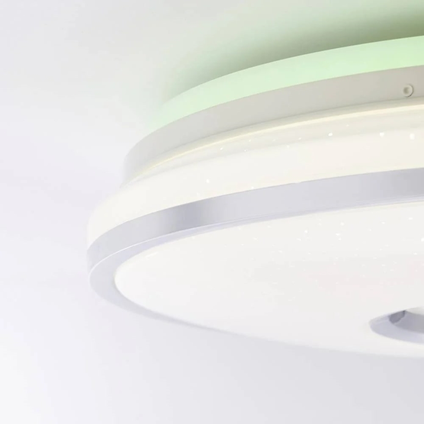 Brilliant - LED RGBW Stmievateľné stropné svietidlo VISITATION LED/32W/230V 3000-6500K + diaľkové ovládanie
