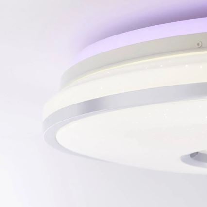 Brilliant - LED RGBW Stmievateľné stropné svietidlo VISITATION LED/32W/230V 3000-6500K + diaľkové ovládanie