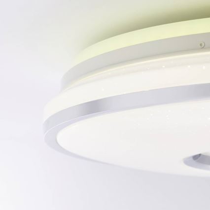 Brilliant - LED RGBW Stmievateľné stropné svietidlo VISITATION LED/32W/230V 3000-6500K + diaľkové ovládanie