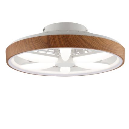 Brilliant - LED RGBW Stmievateľný stropný ventilátor GAIANO LED/24W/230V 2700-6500K pr. 48 cm hnedá + diaľkové ovládanie