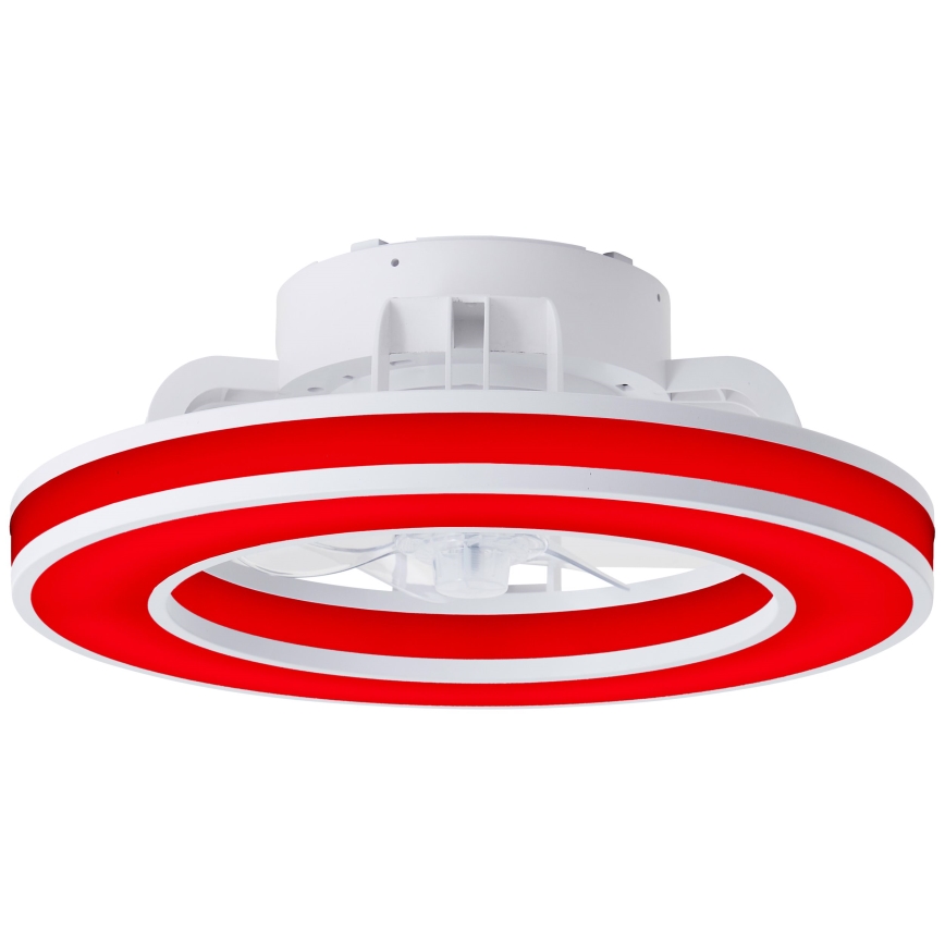 Brilliant - LED RGBW Stmievateľný stropný ventilátor MONDELLO LED/26W/230V 2700-6500K pr. 41,5 cm biela + diaľkové ovládanie