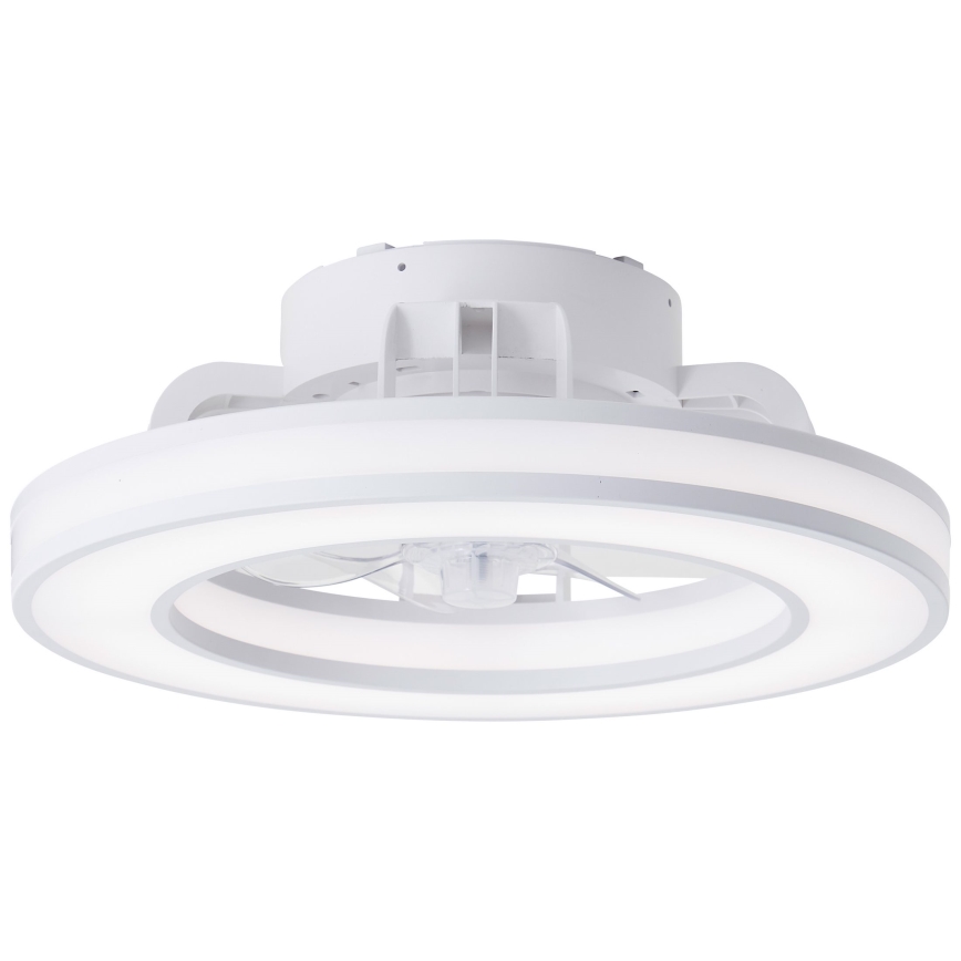 Brilliant - LED RGBW Stmievateľný stropný ventilátor MONDELLO LED/26W/230V 2700-6500K pr. 41,5 cm biela + diaľkové ovládanie