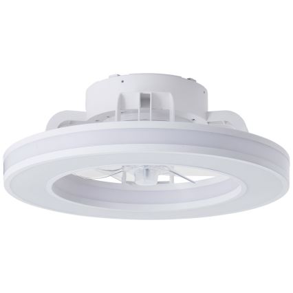 Brilliant - LED RGBW Stmievateľný stropný ventilátor MONDELLO LED/26W/230V 2700-6500K pr. 41,5 cm biela + diaľkové ovládanie