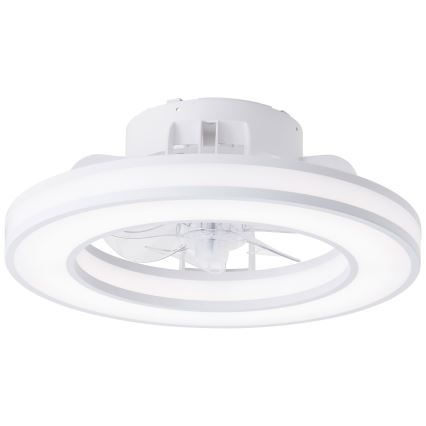 Brilliant - LED RGBW Stmievateľný stropný ventilátor MONDELLO LED/26W/230V 2700-6500K pr. 41,5 cm biela + diaľkové ovládanie
