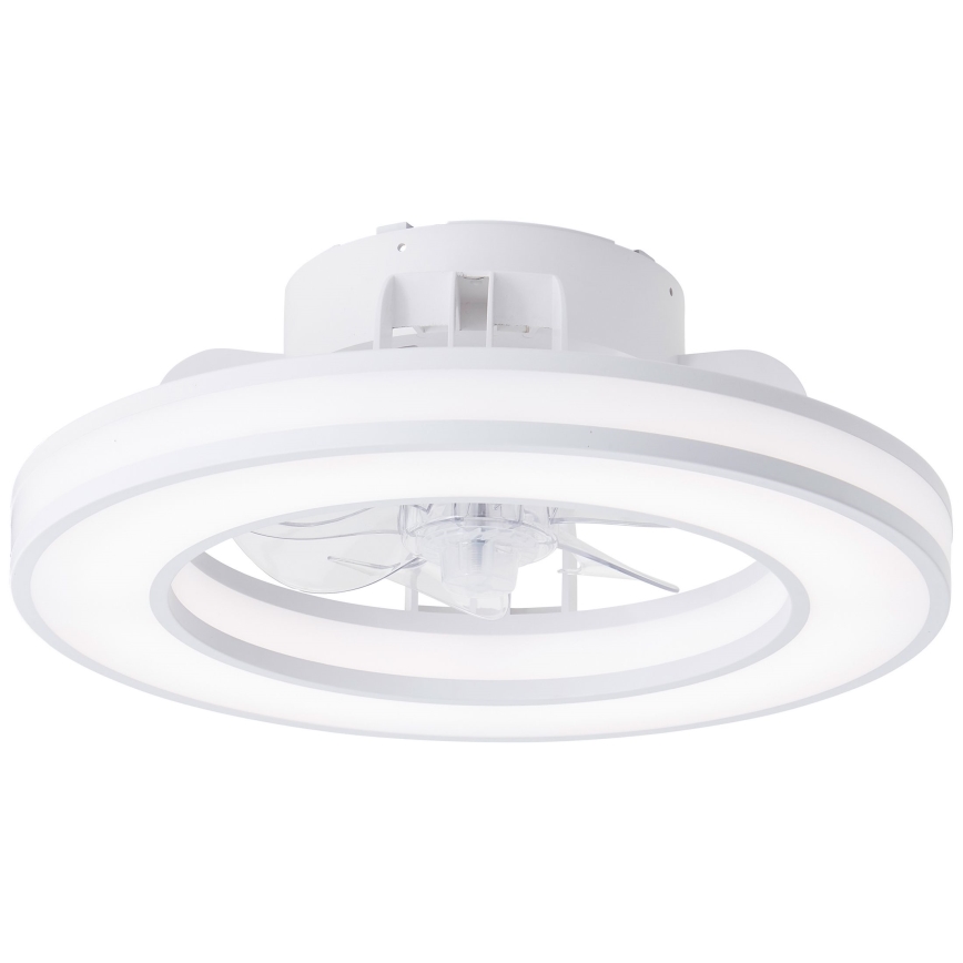 Brilliant - LED RGBW Stmievateľný stropný ventilátor MONDELLO LED/26W/230V 2700-6500K pr. 41,5 cm biela + diaľkové ovládanie