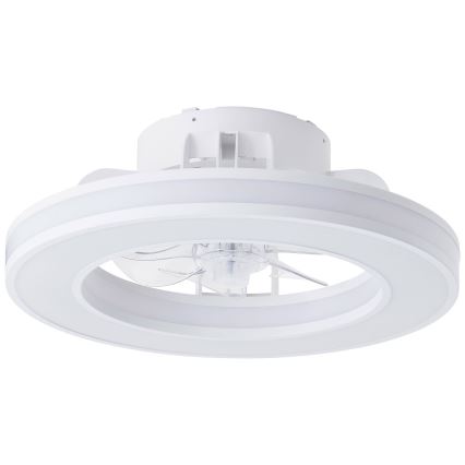 Brilliant - LED RGBW Stmievateľný stropný ventilátor MONDELLO LED/26W/230V 2700-6500K pr. 41,5 cm biela + diaľkové ovládanie