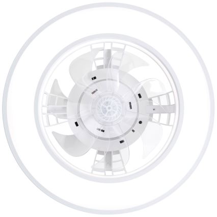 Brilliant - LED RGBW Stmievateľný stropný ventilátor MONDELLO LED/26W/230V 2700-6500K pr. 41,5 cm biela + diaľkové ovládanie