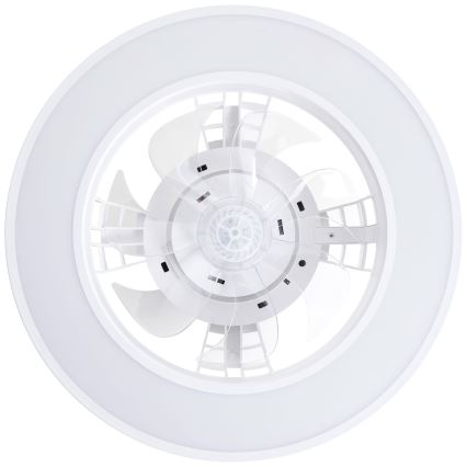 Brilliant - LED RGBW Stmievateľný stropný ventilátor MONDELLO LED/26W/230V 2700-6500K pr. 41,5 cm biela + diaľkové ovládanie
