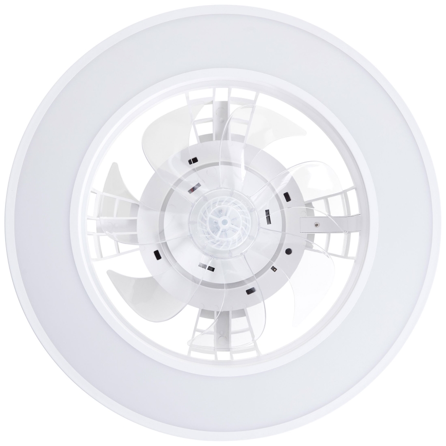 Brilliant - LED RGBW Stmievateľný stropný ventilátor MONDELLO LED/26W/230V 2700-6500K pr. 41,5 cm biela + diaľkové ovládanie