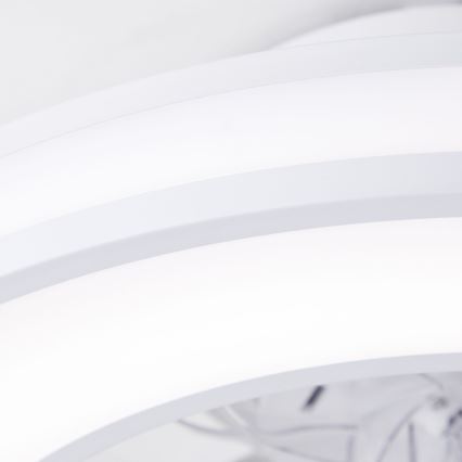 Brilliant - LED RGBW Stmievateľný stropný ventilátor MONDELLO LED/26W/230V 2700-6500K pr. 41,5 cm biela + diaľkové ovládanie
