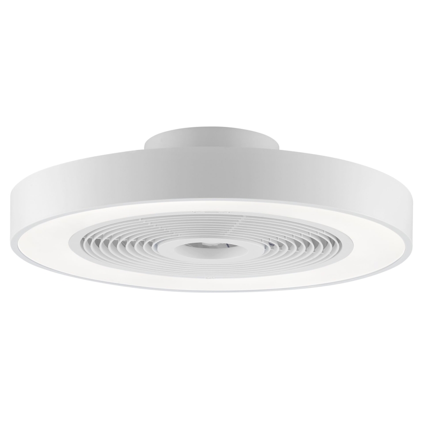 Brilliant - LED RGBW stmievateľné stropné svietidlo s ventilátorom CATANIA LED/37W/230V 2700-6500K pr. 48,6 cm biele + diaľkové ovládanie